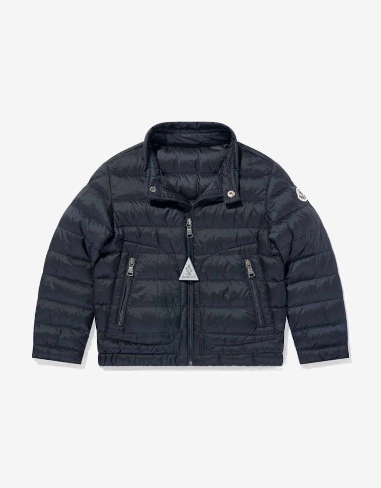 Enfant Boys Down Padded Acorus Jacket in Navy
