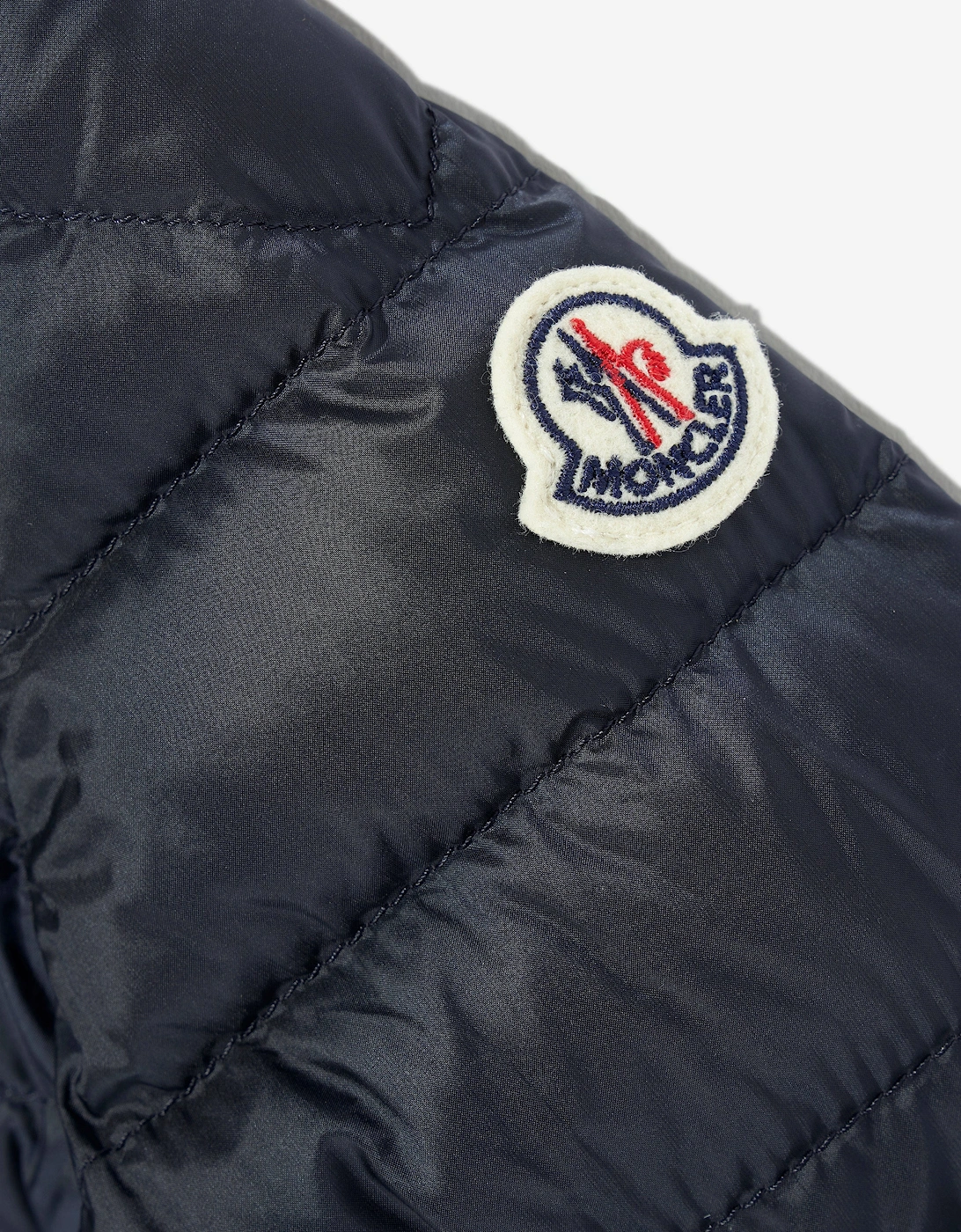 Enfant Boys Down Padded Acorus Jacket in Navy