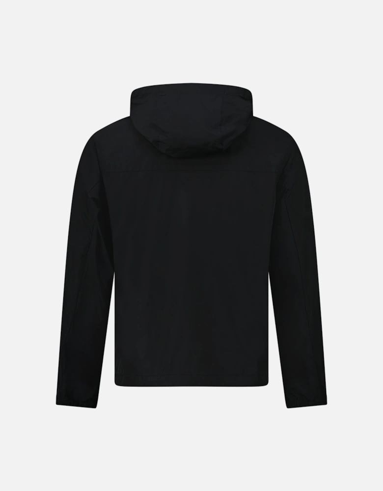 Moncler Fuyue Ghost Rubber Logo Jacket in Black