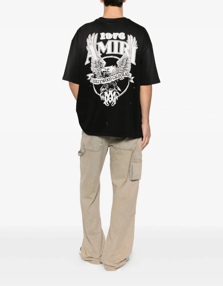 Eagle Oversized T-Shirt Black