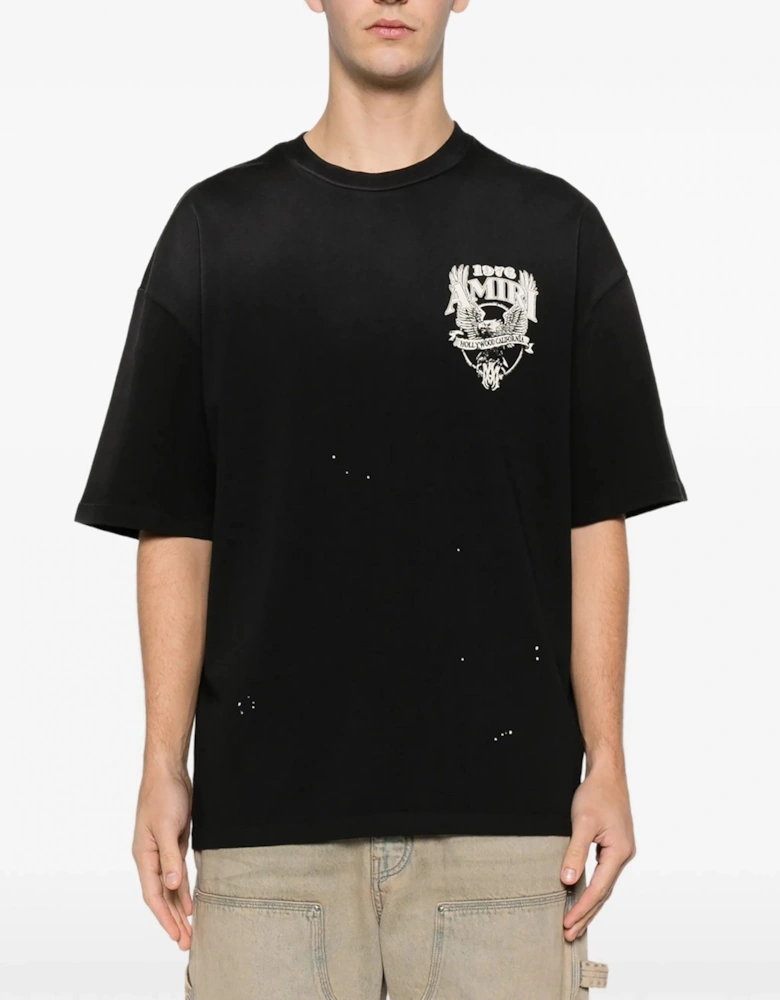 Eagle Oversized T-Shirt Black