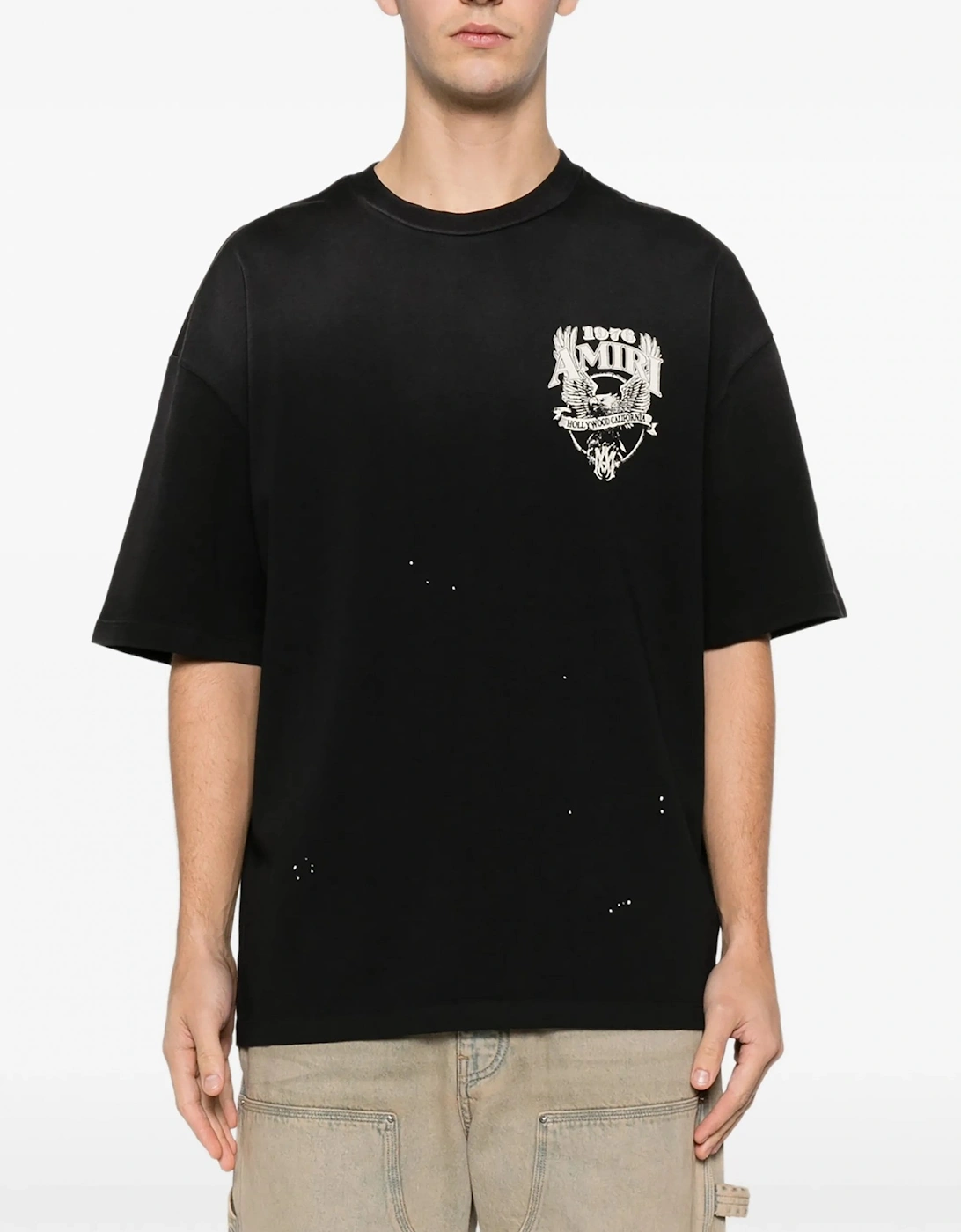 Eagle Oversized T-Shirt Black