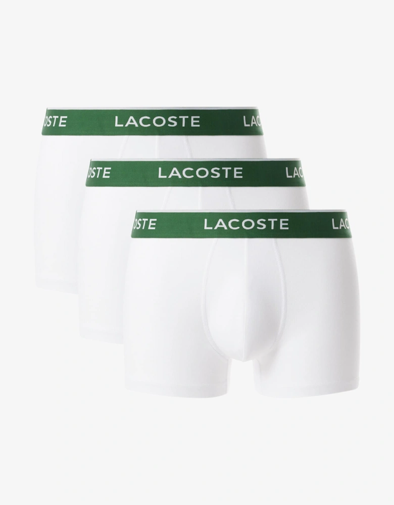 3-Pack of Mens Trunks - White 001