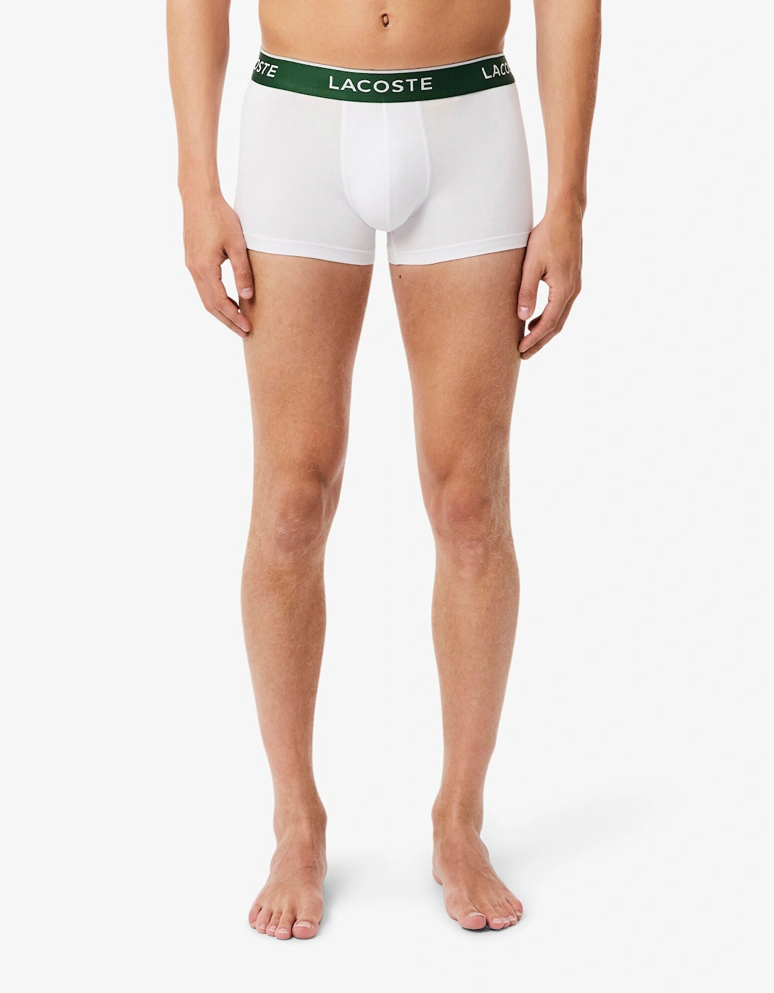 3-Pack of Mens Trunks - White 001