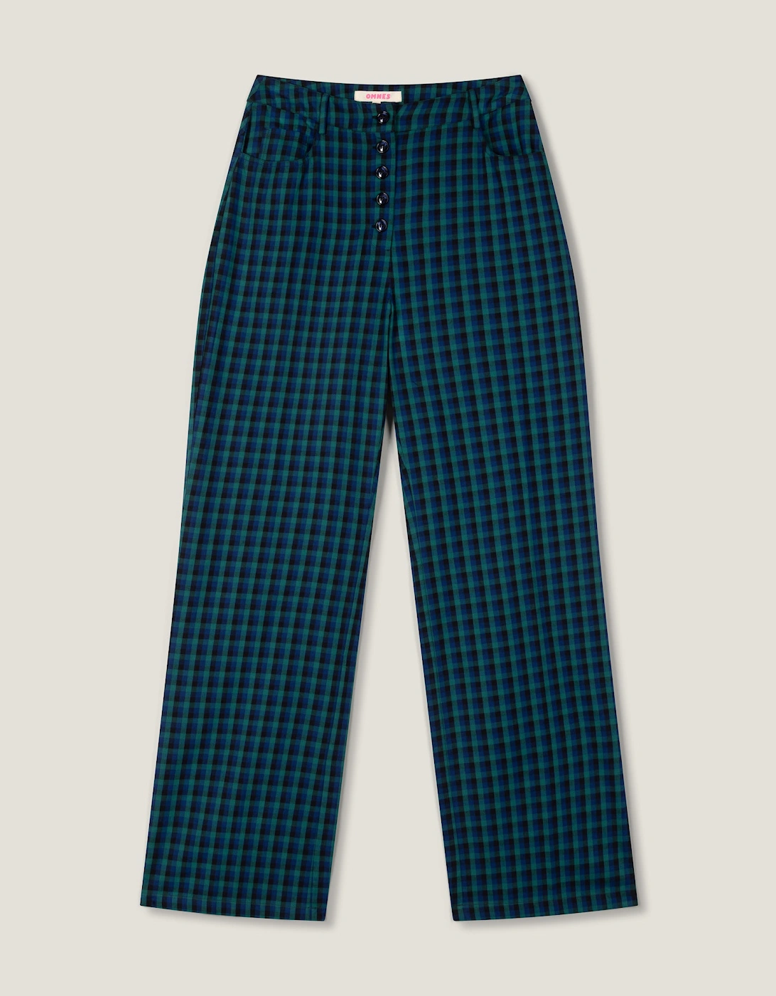 Elodie Trouser in Blue Check