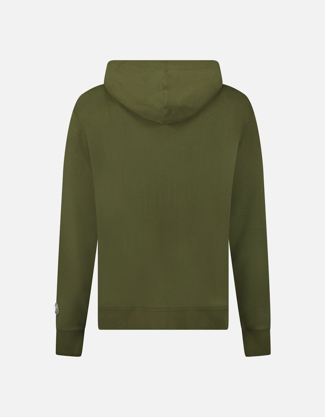 Moncler x Mercedes-Benz by Nigo Long Sleeve Zip Hoodie in Khaki Green