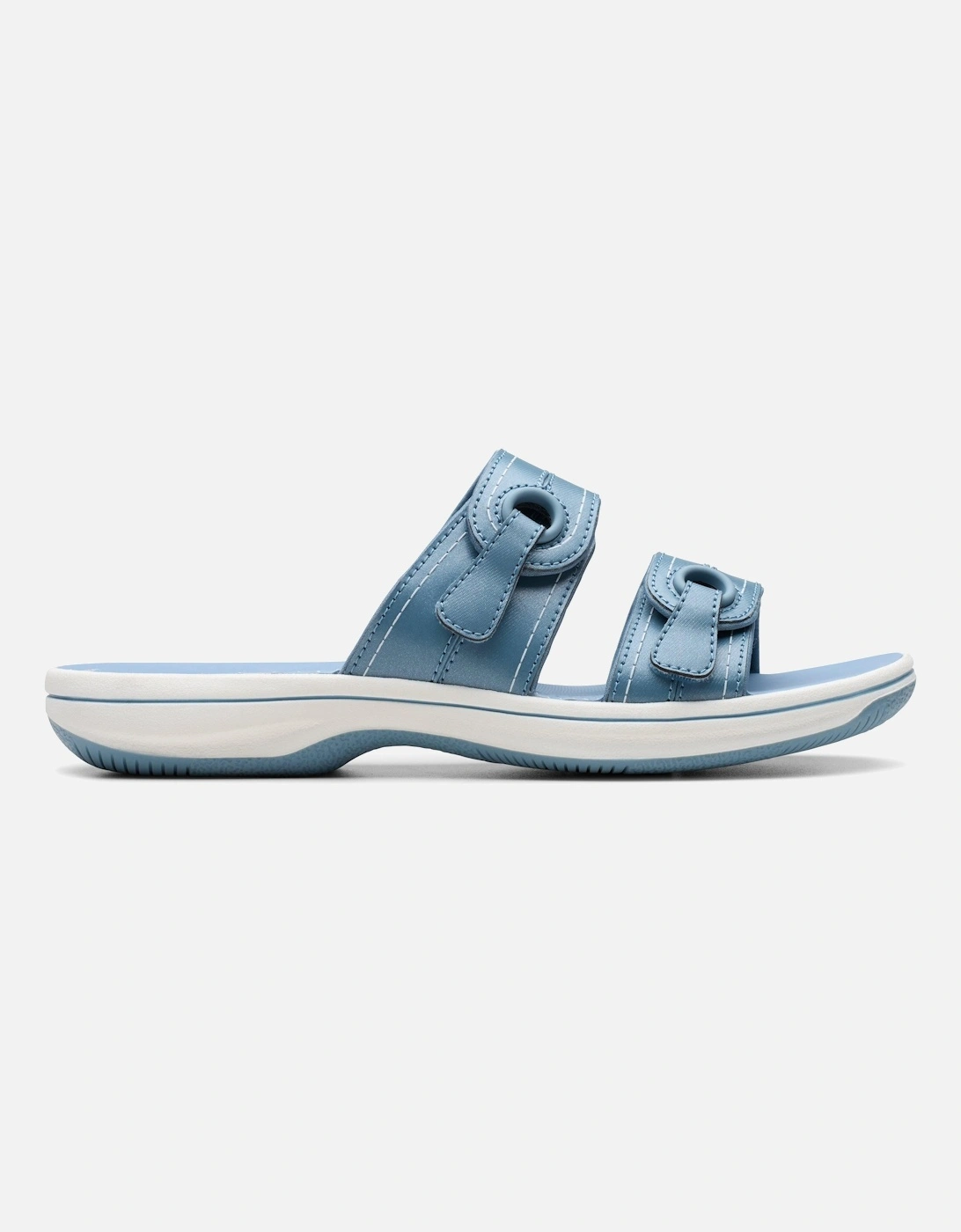 Brinkley Maye Denim Flat Sandals,Sliders, 2 of 1