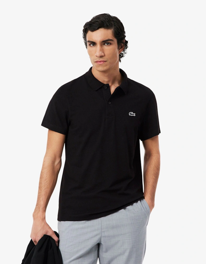 Short Sleeved Mens Polo Shirt - Black 031