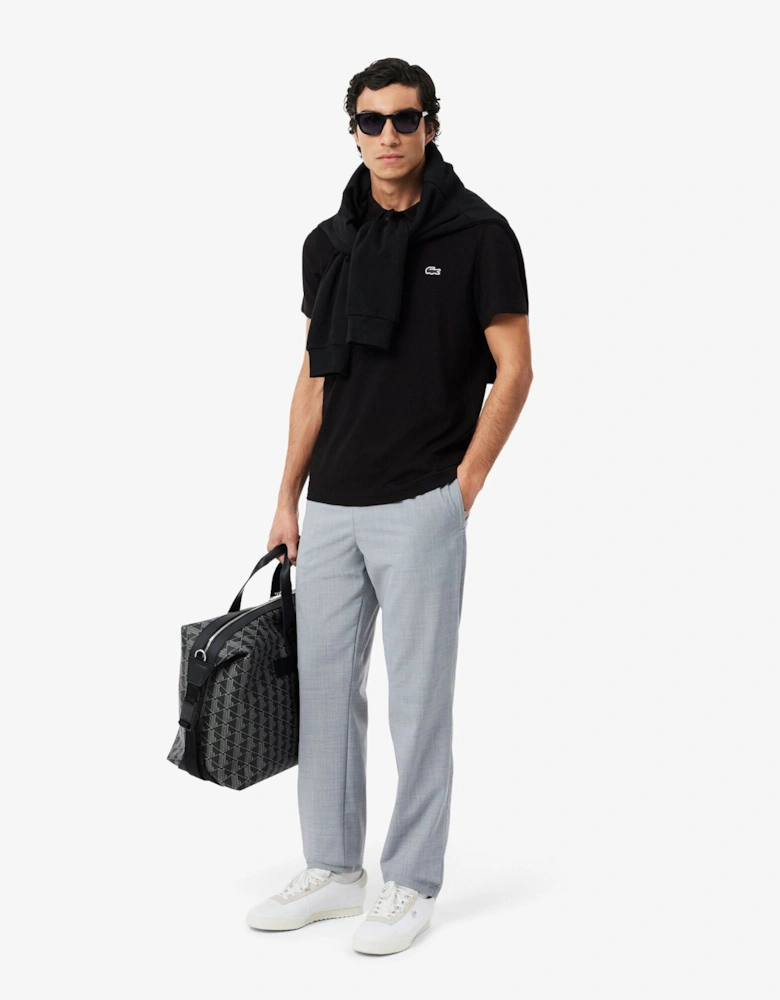 Short Sleeved Mens Polo Shirt - Black 031