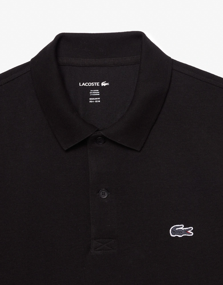 Short Sleeved Mens Polo Shirt - Black 031