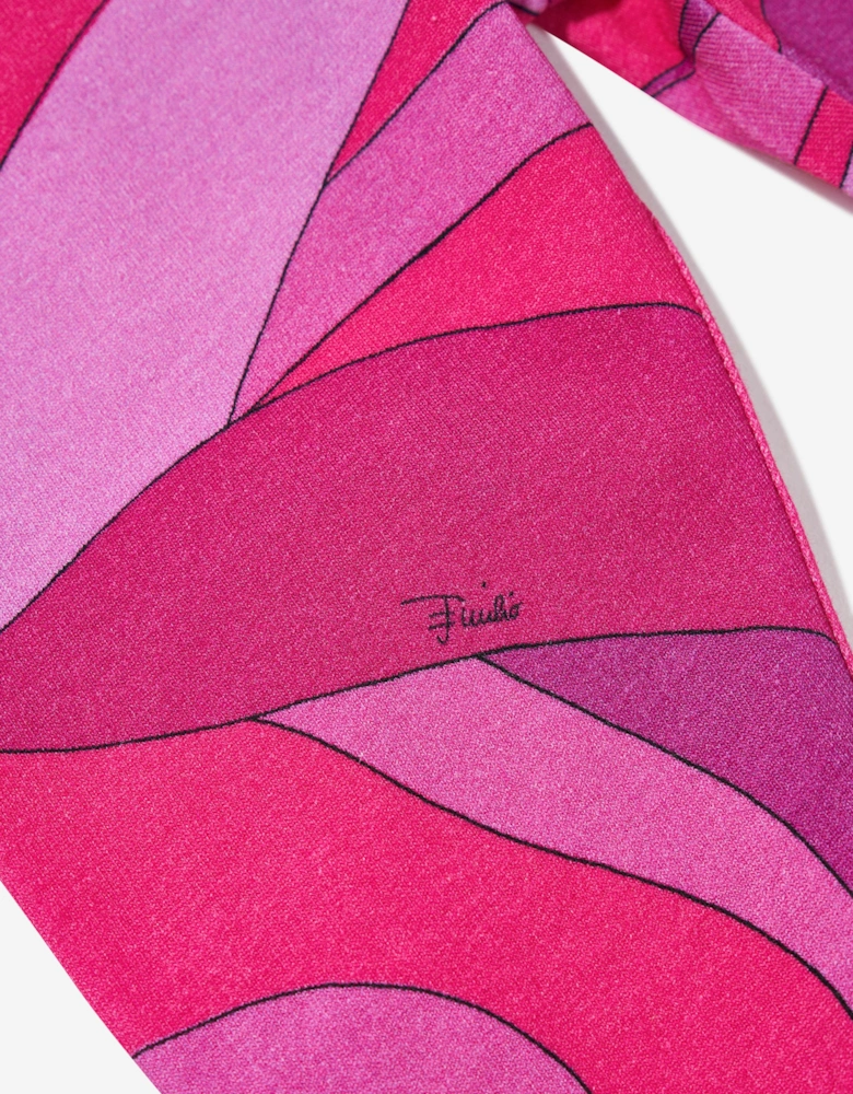 Baby Girls Cotton Leggings in Pink