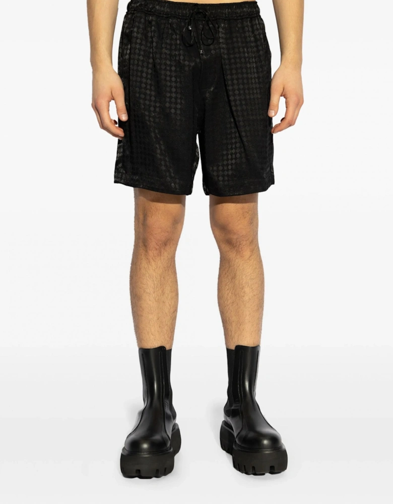 MA Quad Jacquard Shorts Black