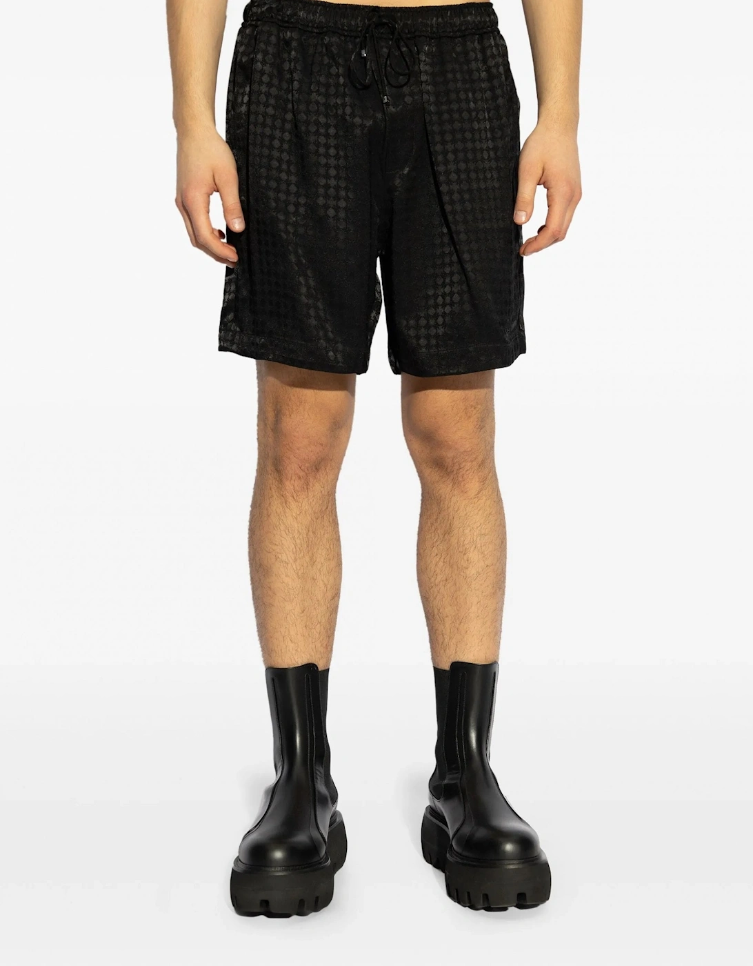 MA Quad Jacquard Shorts Black
