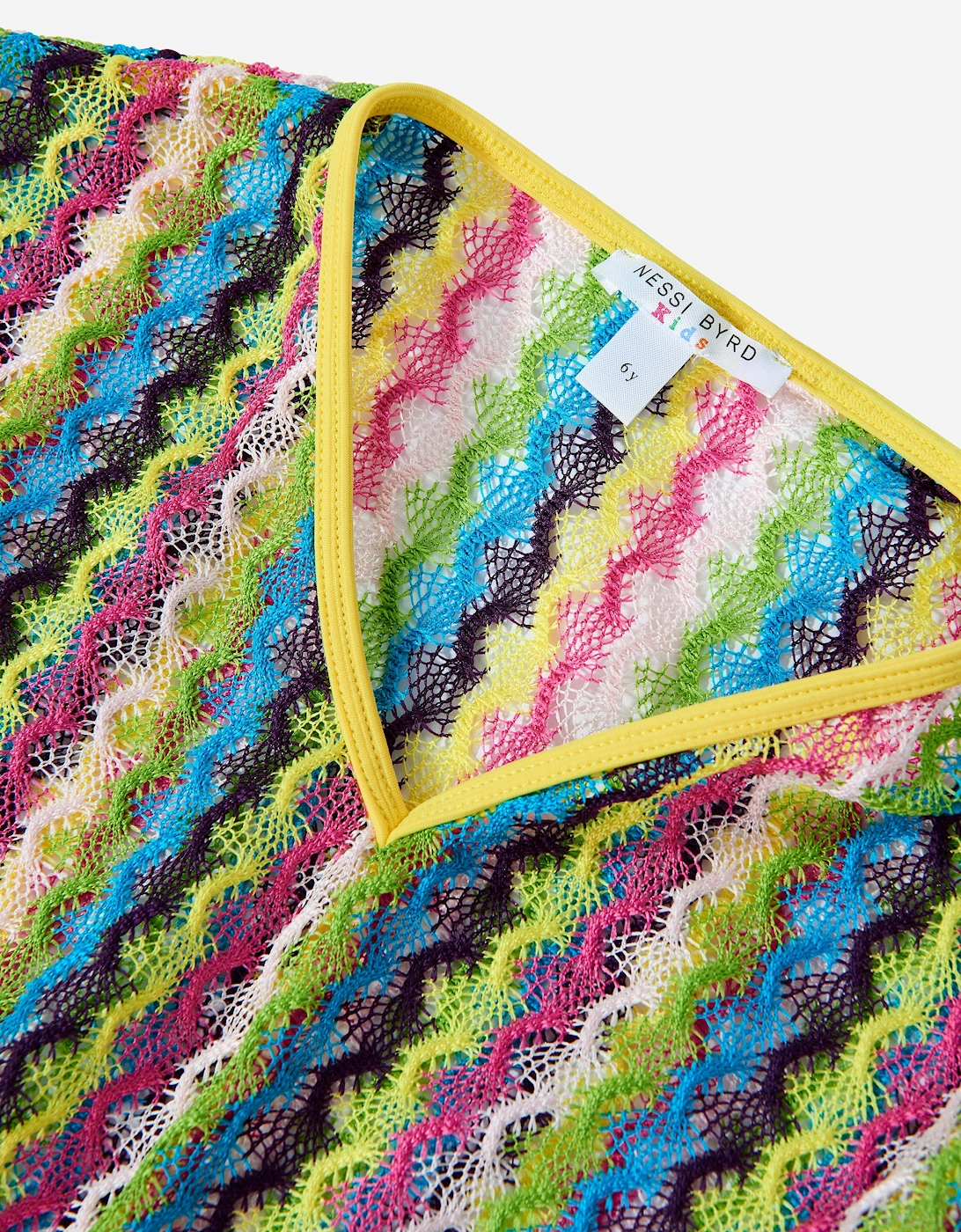 Girls Beatrix Kaftan in Multicolour