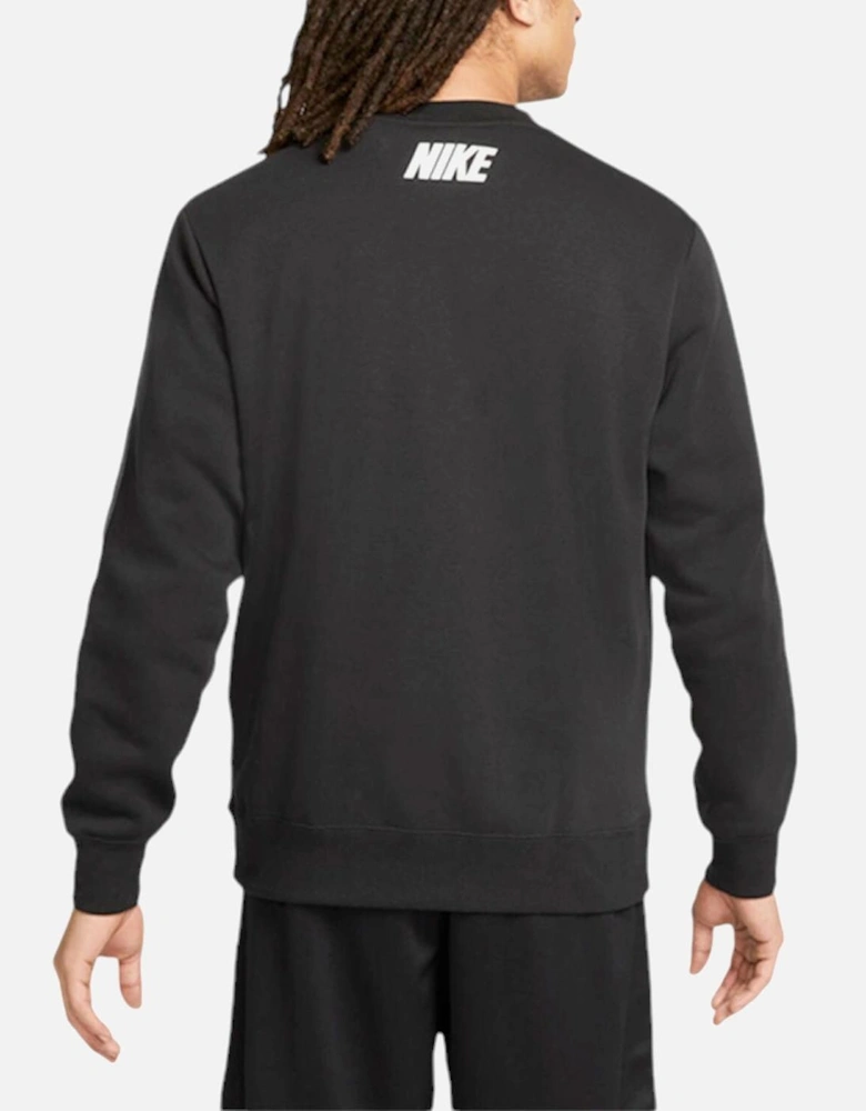 Men's Repeat fleece Tracksuit Black