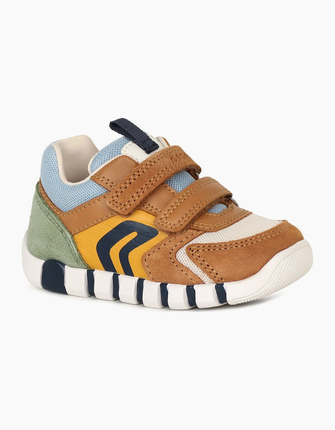 Geox Boys Brown 'S B Iupidoo Infant Sports Trainers  8.5 Size 8.5 Kids