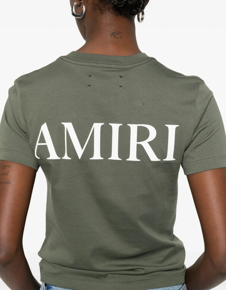 Womens MA Core Logo T-Shirt Green