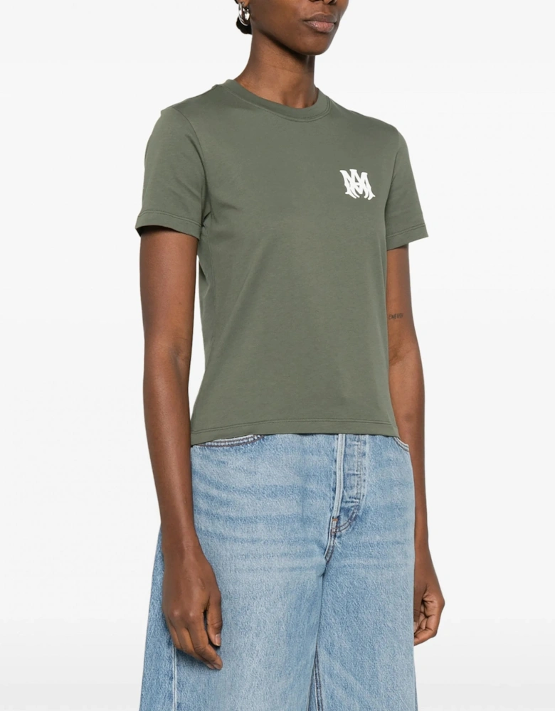 Womens MA Core Logo T-Shirt Green