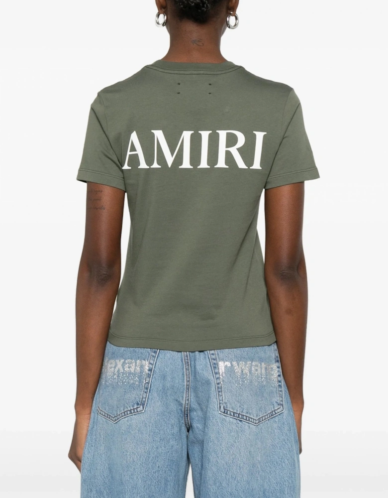 Womens MA Core Logo T-Shirt Green