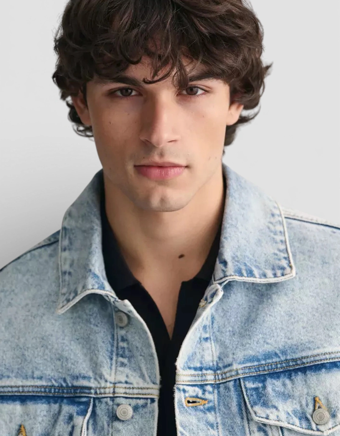 Denim Trucker Jacket Light Blue