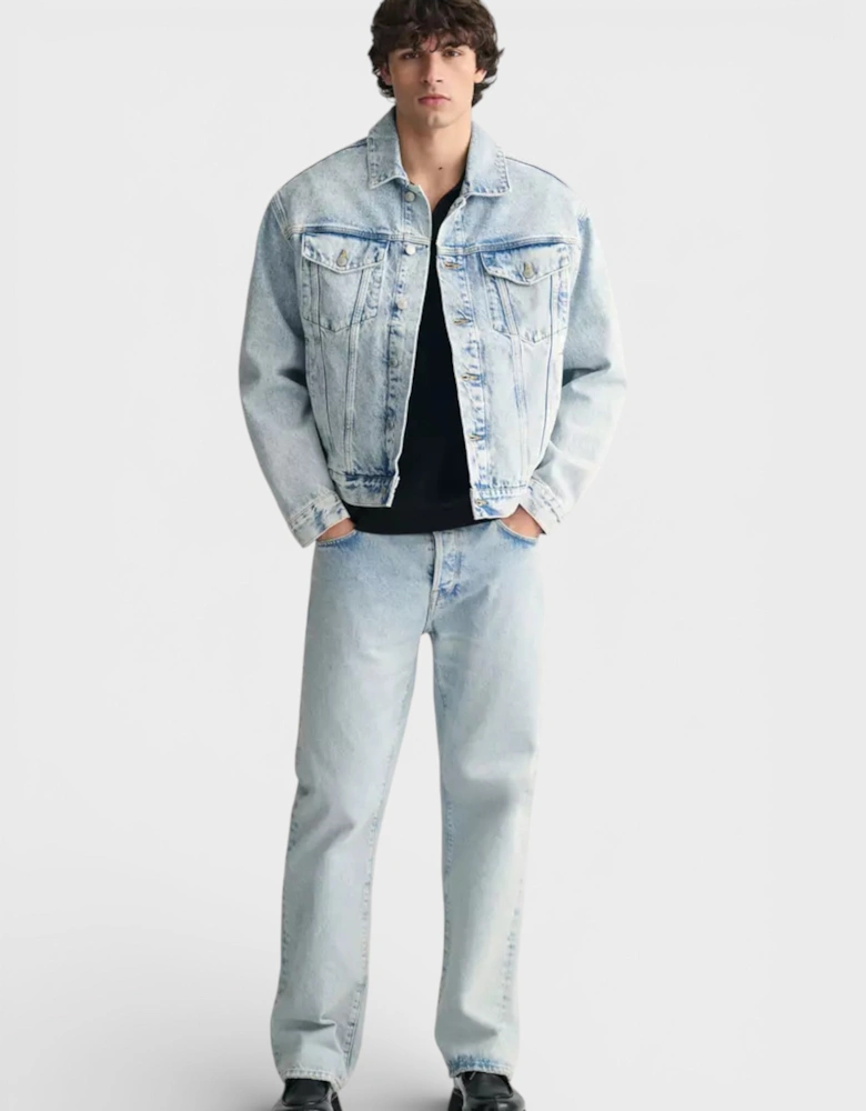 Denim Trucker Jacket Light Blue