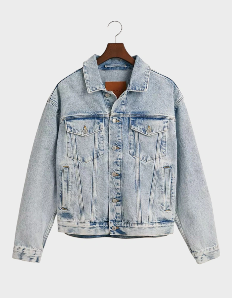 Denim Trucker Jacket Light Blue