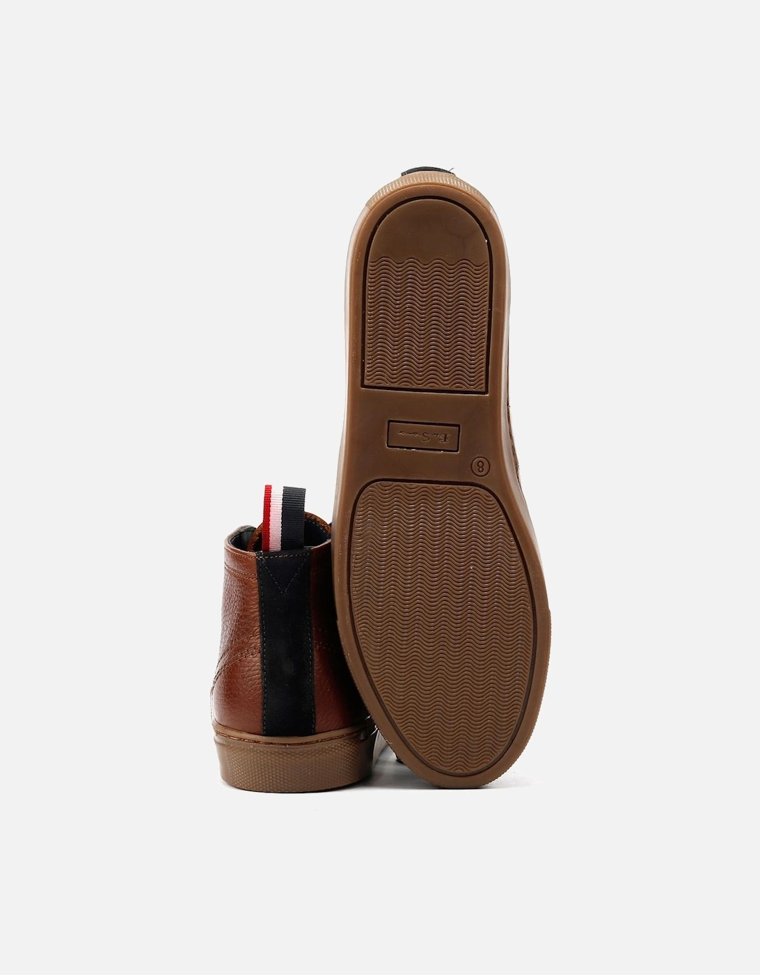 Parka Leather Men's Brown Boots