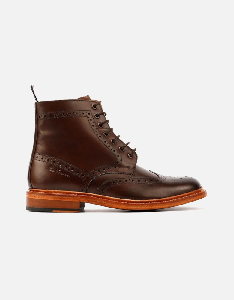 Arthur Leather Men's Mocha Boots