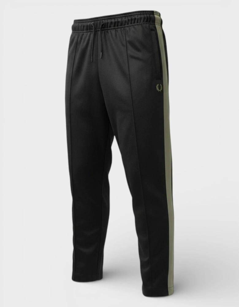 Tape Detail Track Pant Black
