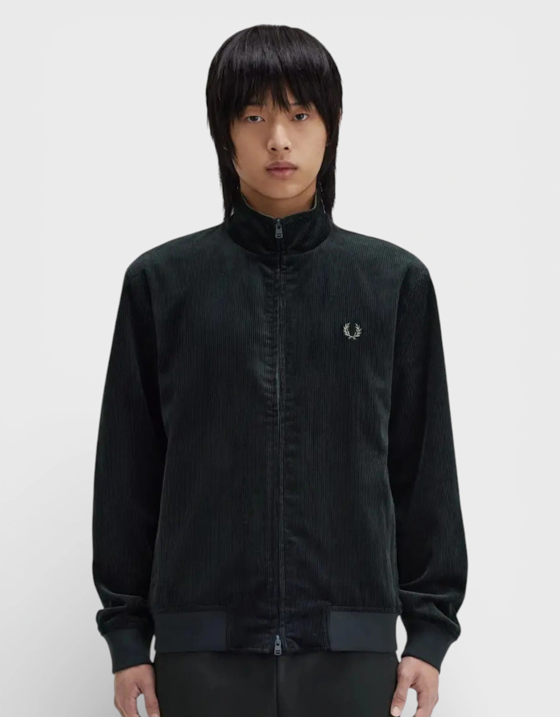 Cord Brentham Jacket Night Green