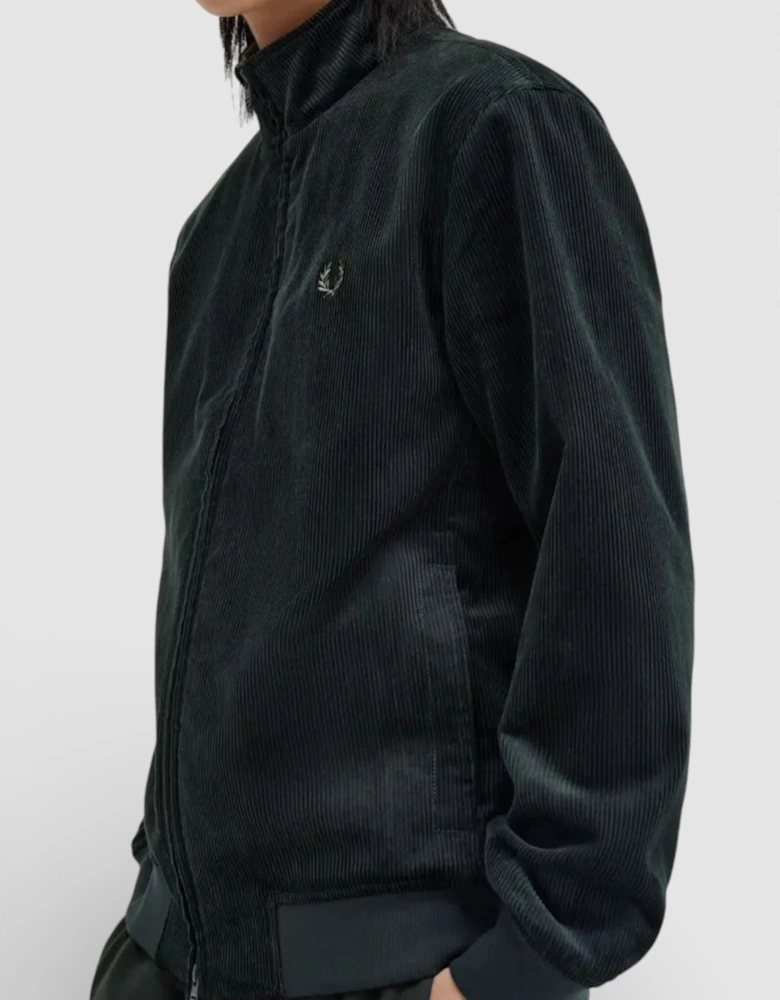 Cord Brentham Jacket Night Green