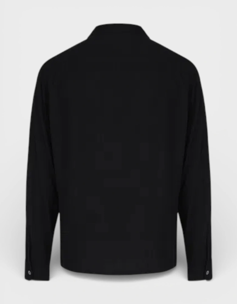 All Saints Venice Long Sleeve Shirt Black