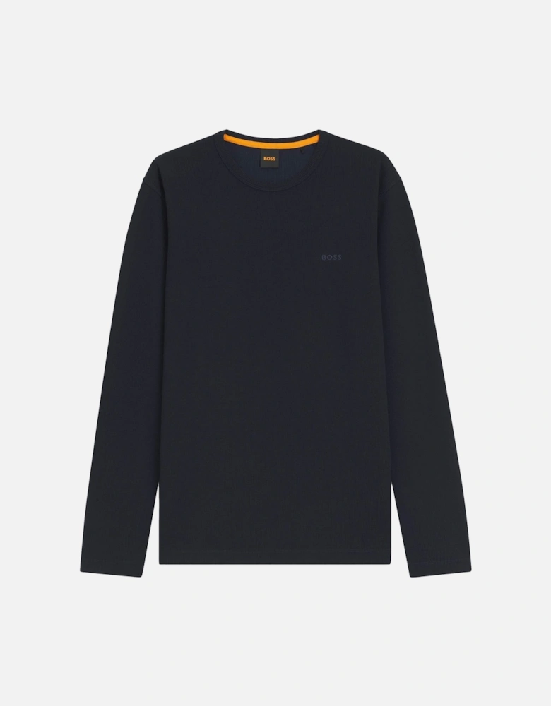Boss Tempesto Long Sleeve Waffle T-Shirt