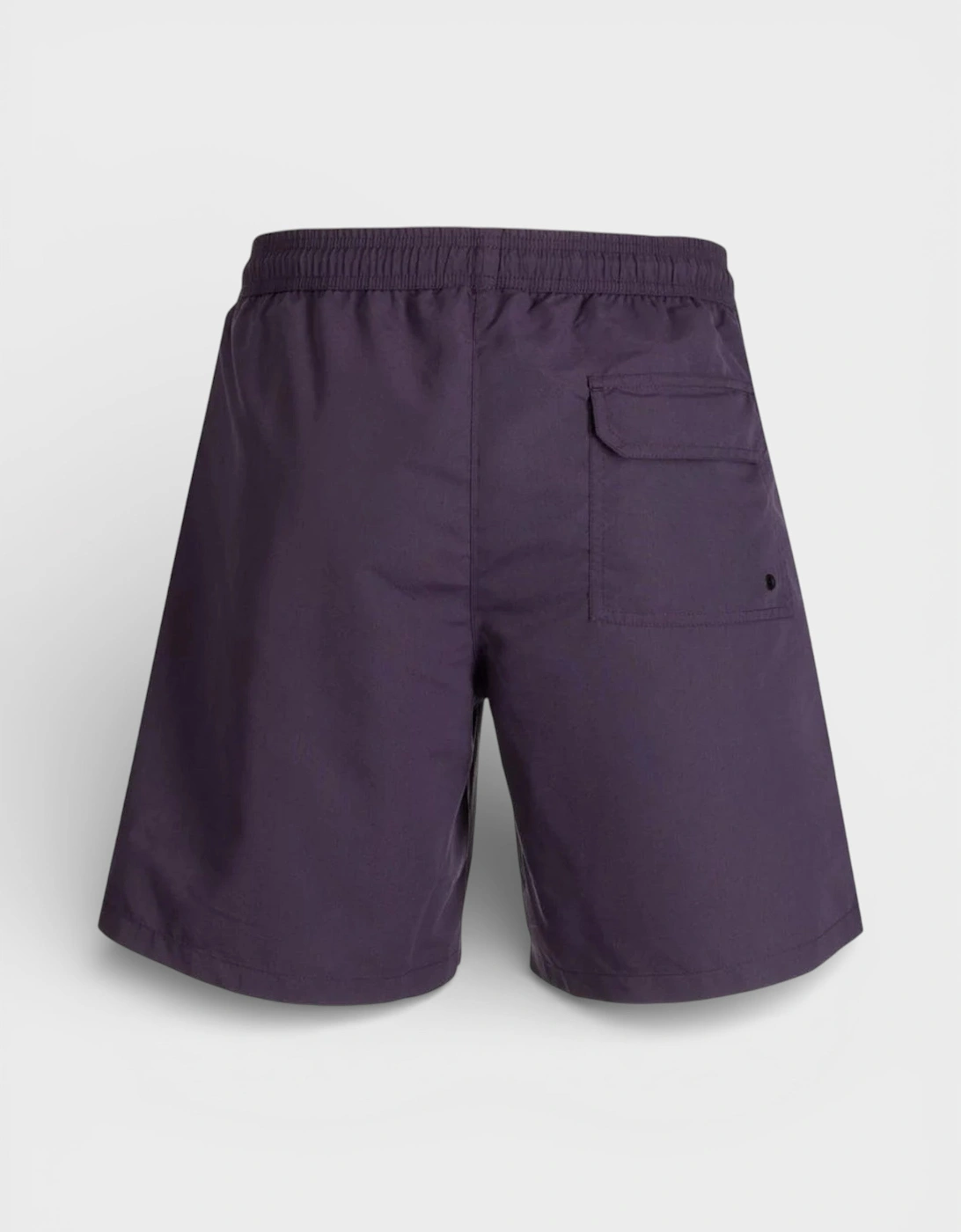 Logo Patch Swim Shorts Purple