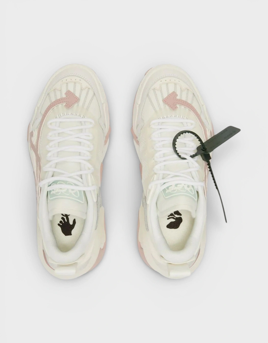 Odsy 2000 Ecru Light Pink Wmns