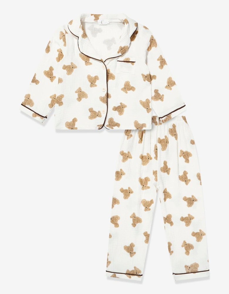Kids The Bear Pyjamas in Ivory