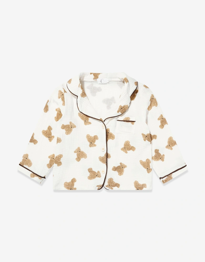 Kids The Bear Pyjamas in Ivory