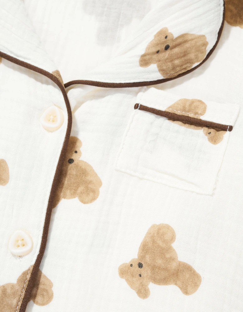 Kids The Bear Pyjamas in Ivory