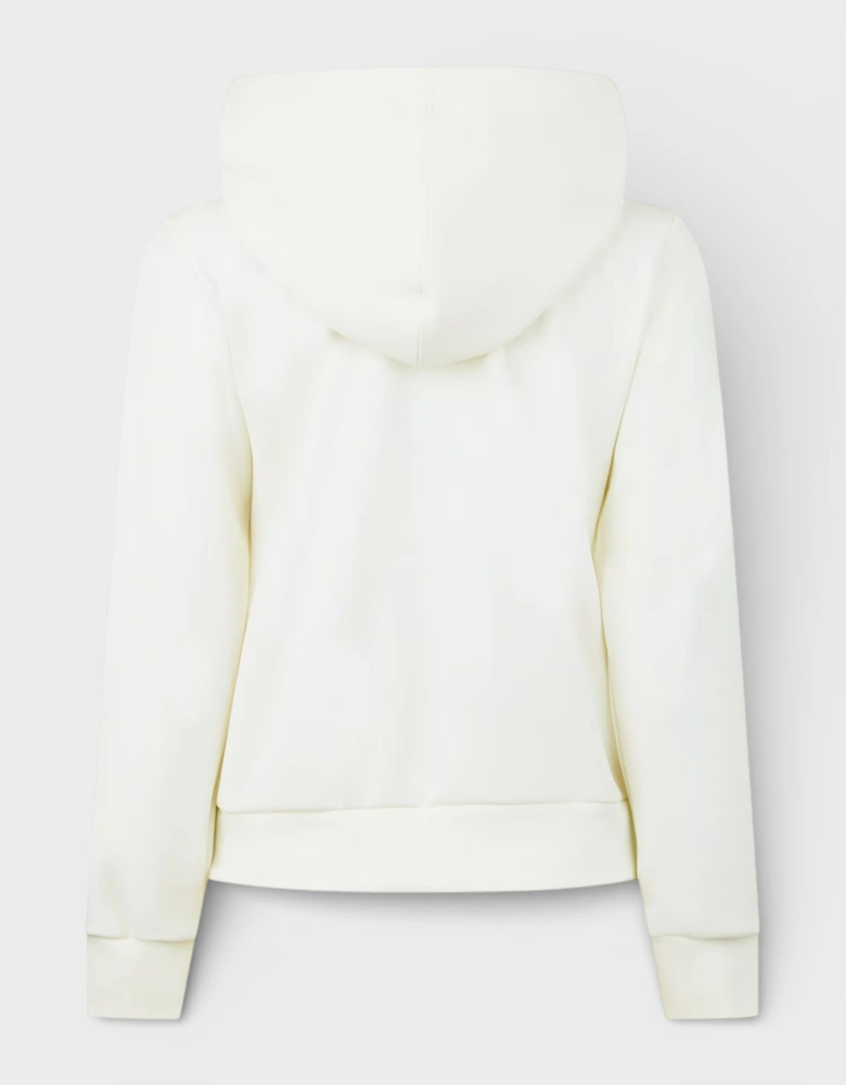 Comme Des Garcons Bow Detail Hoodie Off White