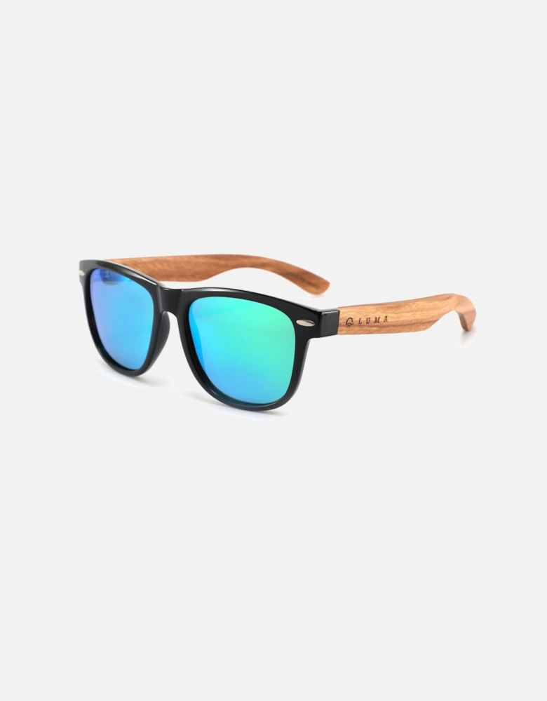Luma Sunglasses - Wistmans - Black/Green