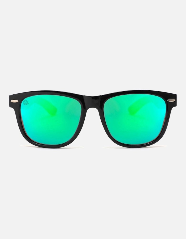 Luma Sunglasses - Wistmans - Black/Green