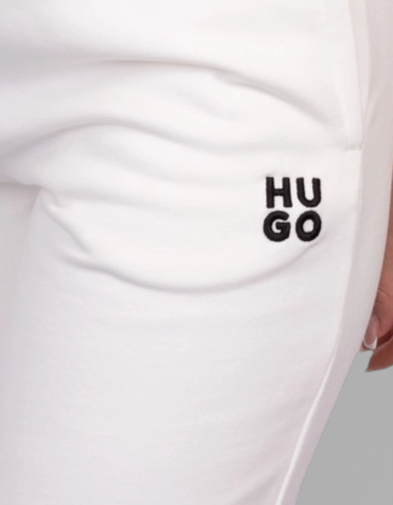 Hugo Nelfinia Stack Logo Joggers Off White