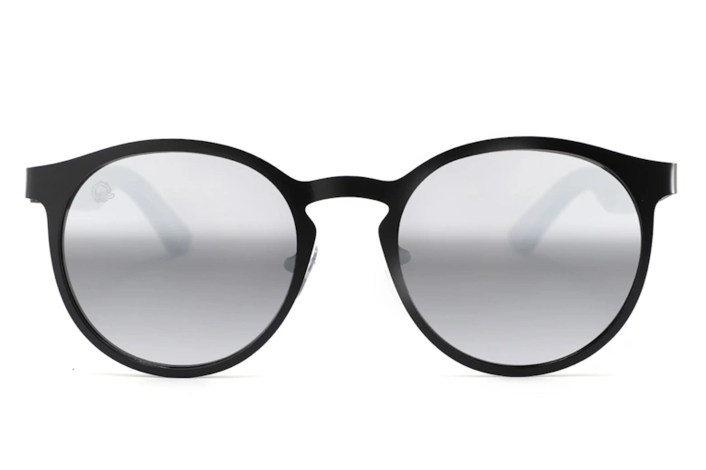 Luma Sunglasses - St Ives - Black/Silver
