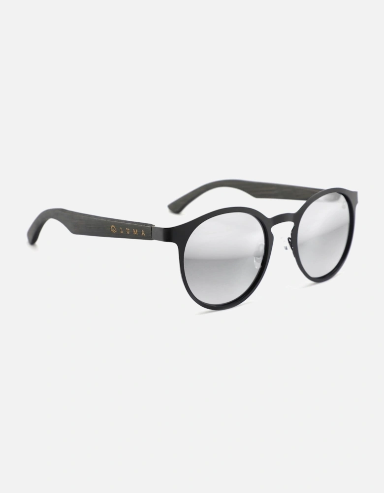 Luma Sunglasses - St Ives - Black/Silver