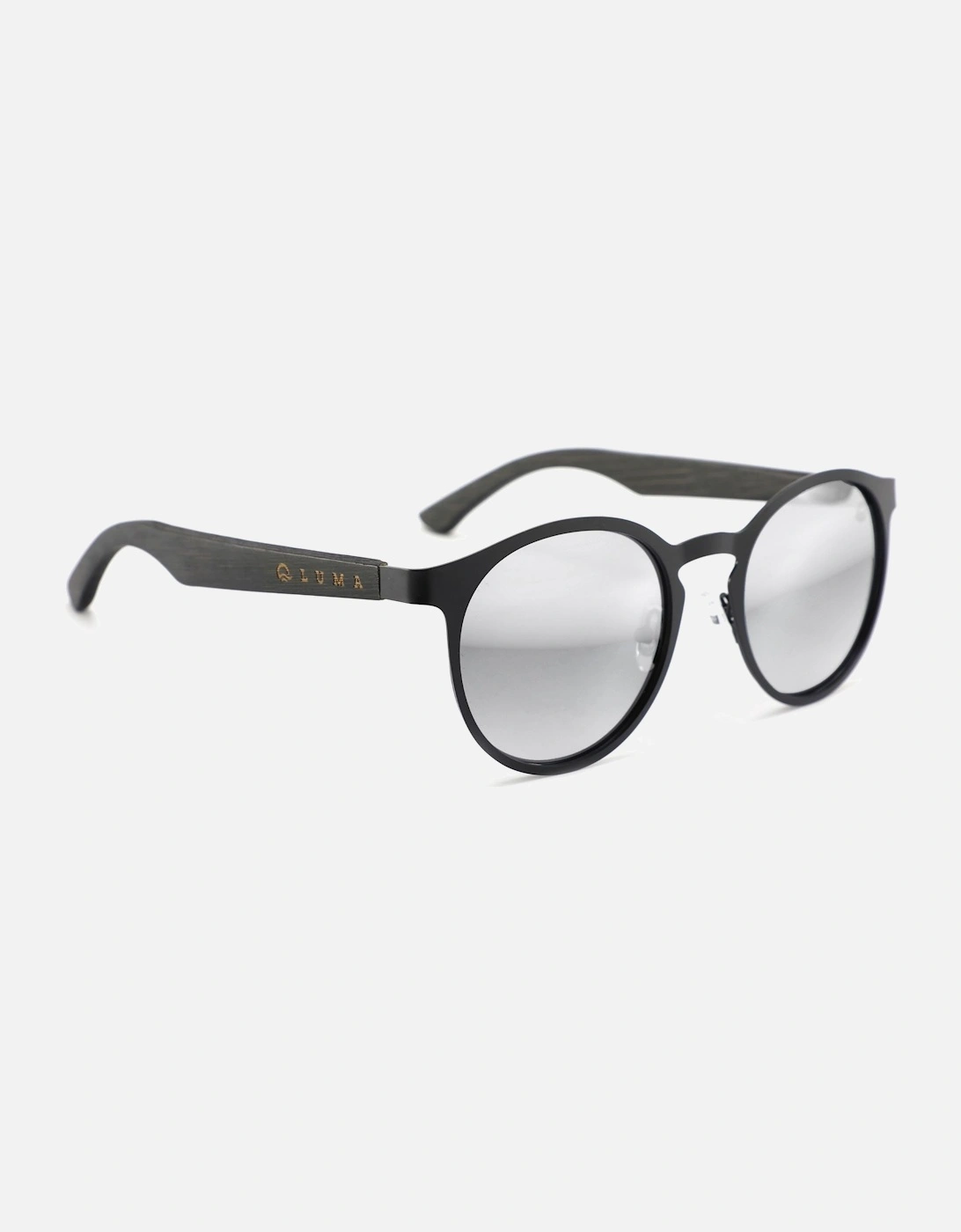 Luma Sunglasses - St Ives - Black/Silver