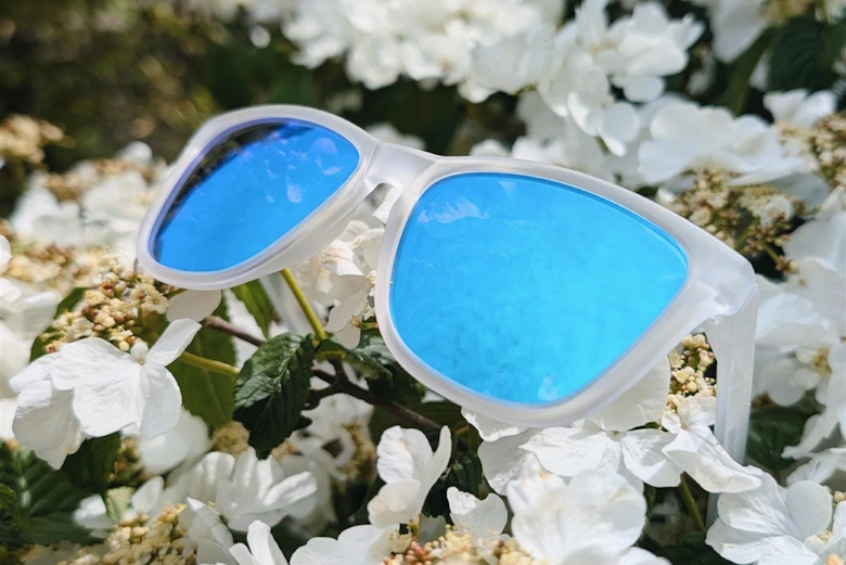 Luma Sunglasses - Harlyn - Frosted Blue
