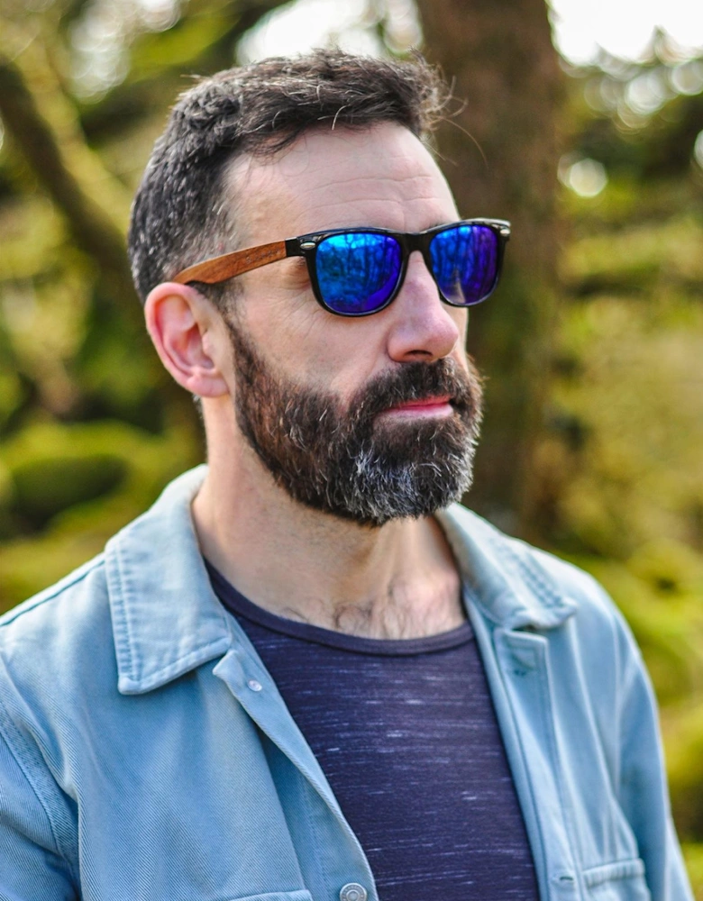 Luma Sunglasses - Wistmans - Black/Blue