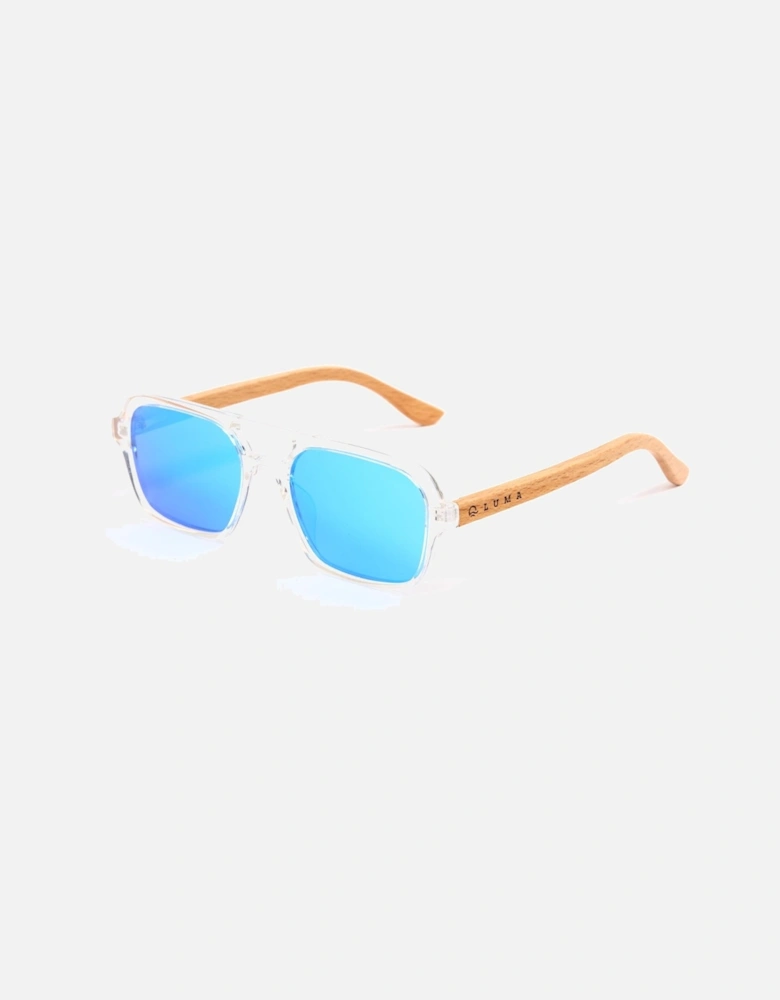 Luma Sunglasses - Bantham - Clear/Blue