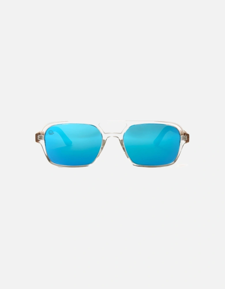 Luma Sunglasses - Bantham - Clear/Blue
