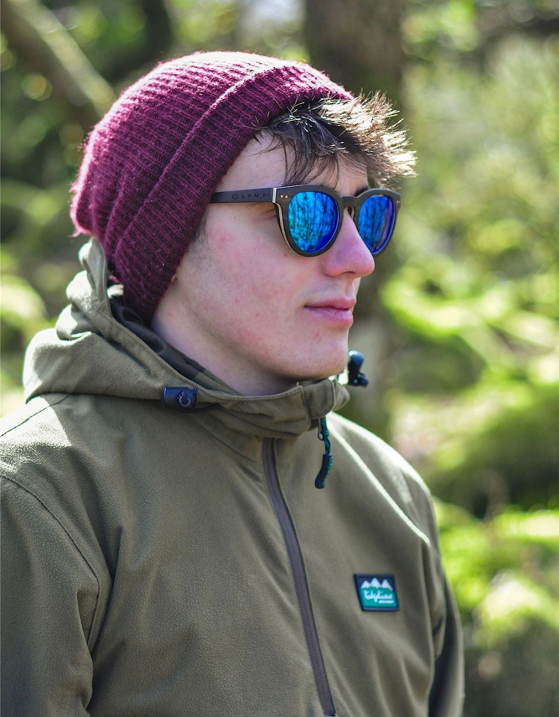 Luma Sunglasses - Huxham - Blue